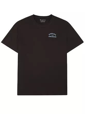 KNOWLEDGE COTTON APPAREL | T-Shirt BACKPRINT CAMP LIFE | 